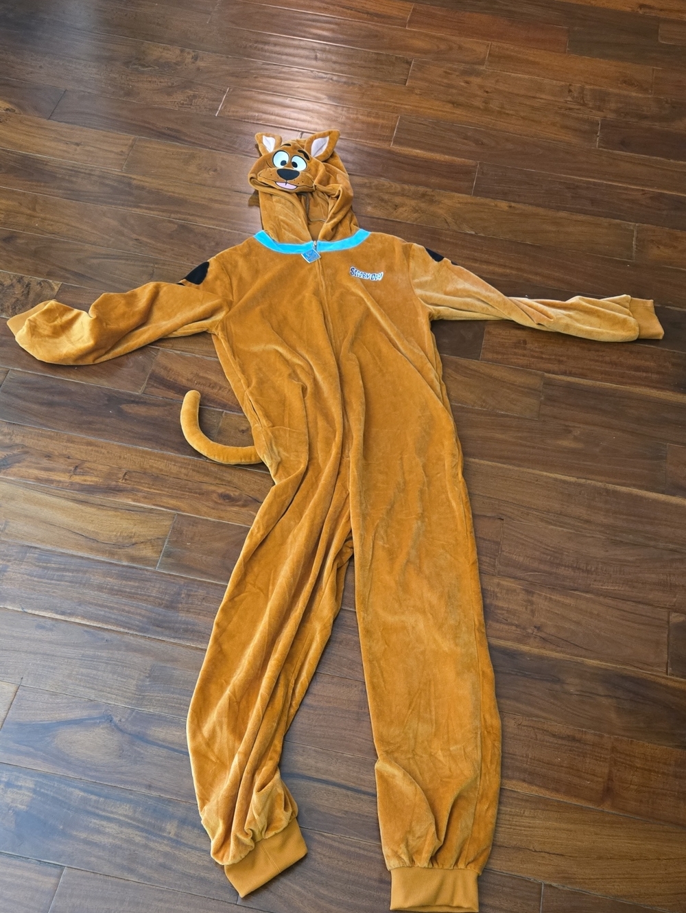 Scooby-Doo Men's Brown Character Onesie